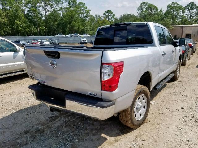 1N6AA1F14JN510179 - 2018 NISSAN TITAN XD S SILVER photo 4