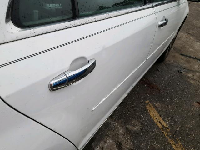 1G1ZC5EU6CF314088 - 2012 CHEVROLET MALIBU 1LT WHITE photo 10