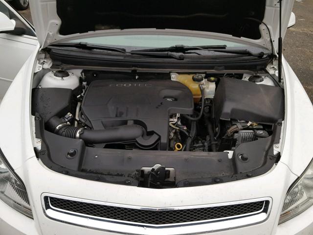 1G1ZC5EU6CF314088 - 2012 CHEVROLET MALIBU 1LT WHITE photo 7