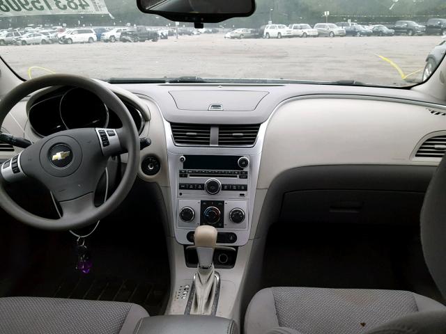 1G1ZC5EU6CF314088 - 2012 CHEVROLET MALIBU 1LT WHITE photo 9