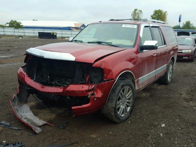 5LMFL28518LJ15755 - 2008 LINCOLN NAVIGATOR 红色 照片 2