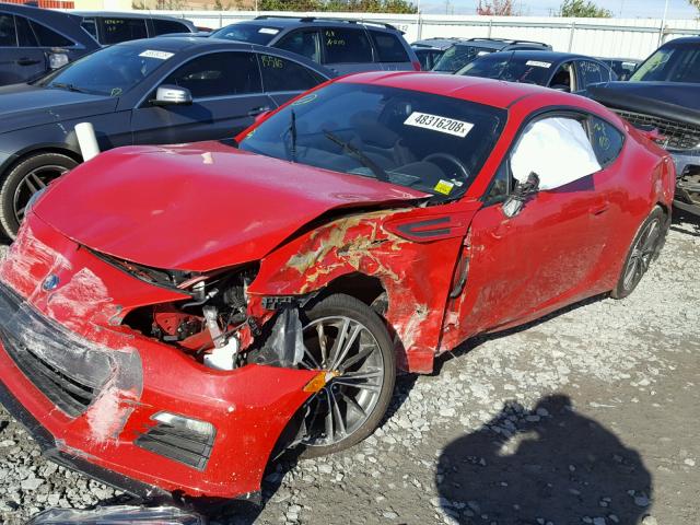 JF1ZCAB1XE9604268 - 2014 SUBARU BRZ 2.0 PR RED photo 9