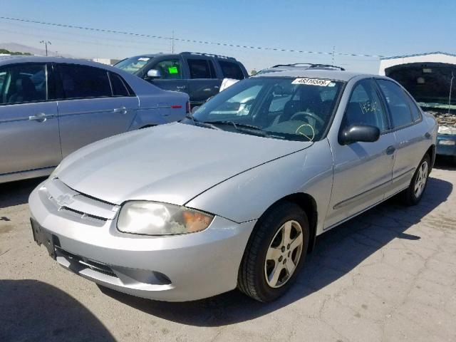 3G1JC52603S189832 - 2003 CHEVROLET CAVALIER B SILVER photo 2