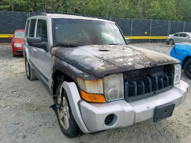 1J8HH48P67C691525 - 2007 JEEP COMMANDER ვერცხლისფერი ფოტო 1
