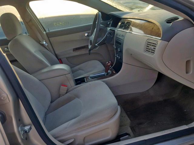 2G4WC532451322630 - 2005 BUICK LACROSSE C GOLD photo 5