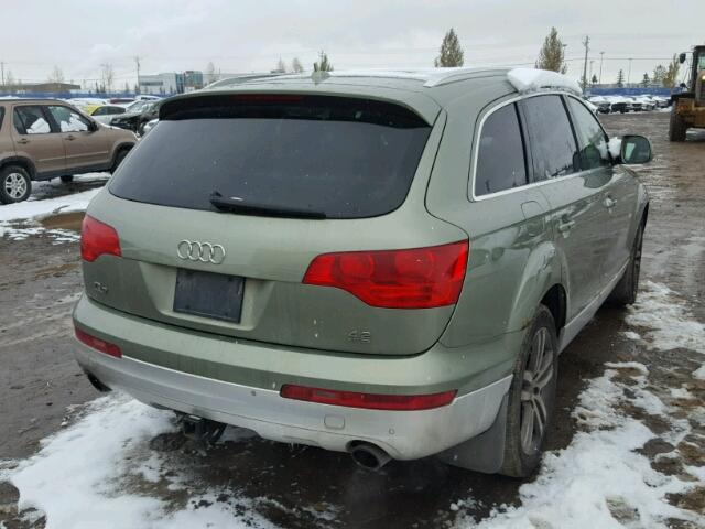 WA1BV94L07D057427 - 2007 AUDI Q7 4.2 QUA BEIGE photo 4