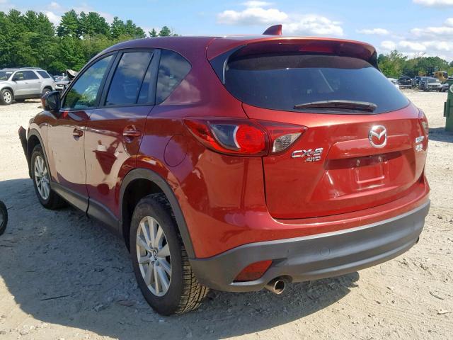 JM3KE4CE9D0119302 - 2013 MAZDA CX-5 TOURI RED photo 3