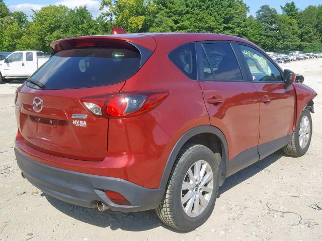 JM3KE4CE9D0119302 - 2013 MAZDA CX-5 TOURI RED photo 4