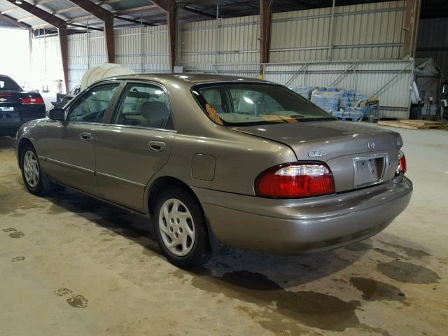 1YVGF22C225298566 - 2002 MAZDA 626 LX TAN photo 3