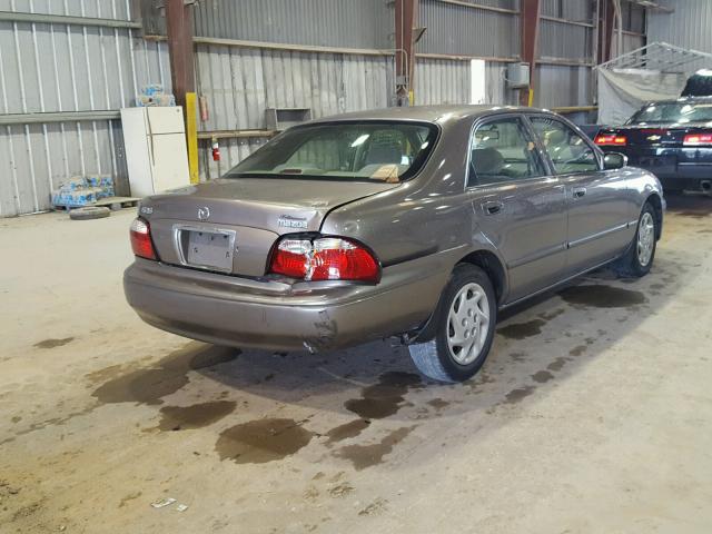 1YVGF22C225298566 - 2002 MAZDA 626 LX TAN photo 4