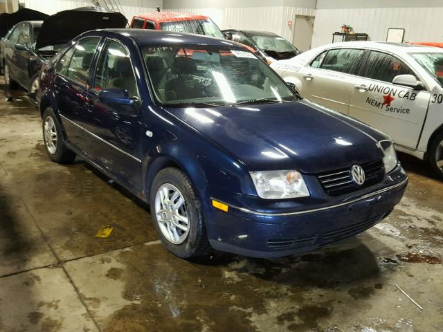 3VWRK69M84M103158 - 2004 VOLKSWAGEN JETTA GL BLUE photo 1