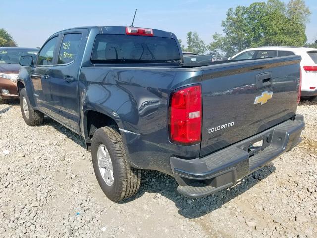 1GCGSBEA8K1203348 - 2019 CHEVROLET COLORADO GRAY photo 3