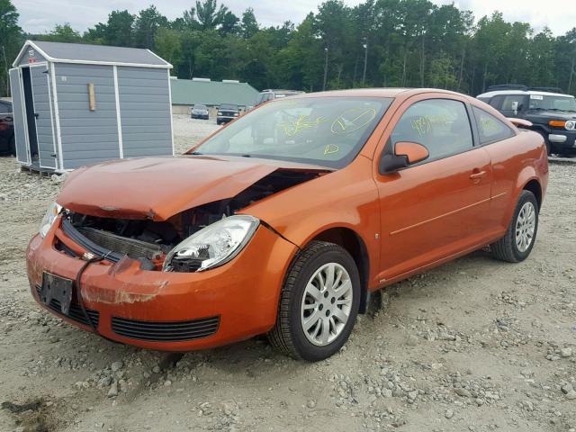 1G1AL15F277223813 - 2007 CHEVROLET COBALT LT ORANGE photo 2