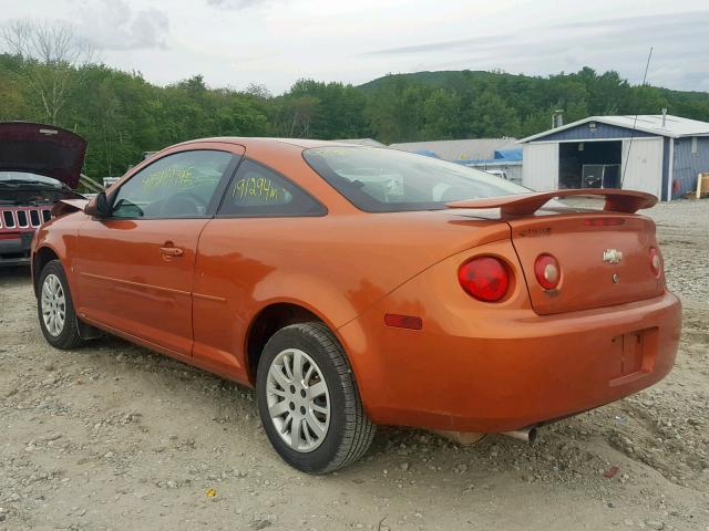 1G1AL15F277223813 - 2007 CHEVROLET COBALT LT ORANGE photo 3