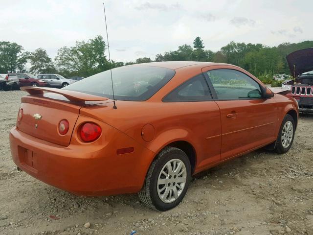 1G1AL15F277223813 - 2007 CHEVROLET COBALT LT ORANGE photo 4