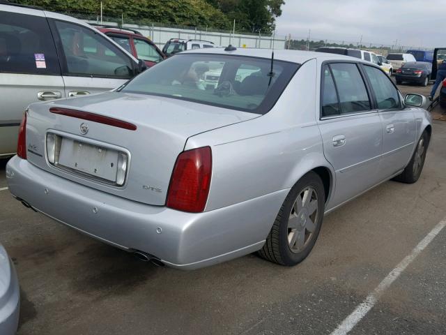 1G6KF57903U233238 - 2003 CADILLAC DEVILLE DT SILVER photo 4