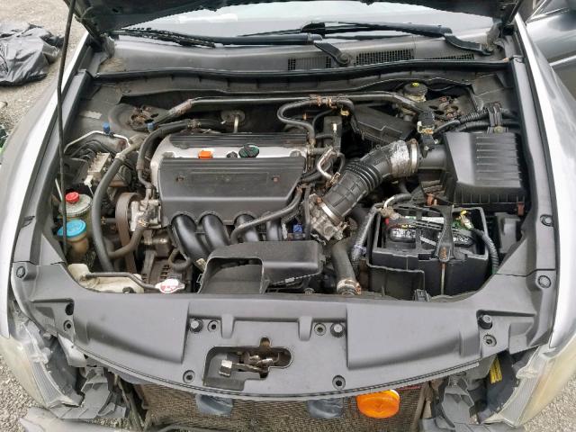 1HGCP26829A004478 - 2009 HONDA ACCORD EXL GRAY photo 7