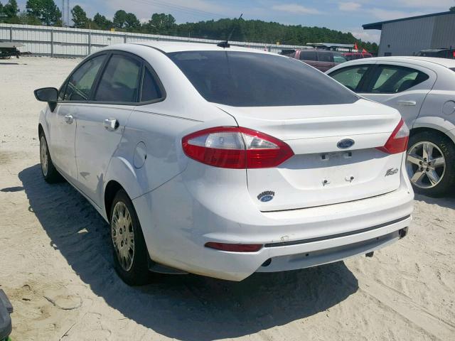 3FADP4AJ9EM171173 - 2014 FORD FIESTA S WHITE photo 3