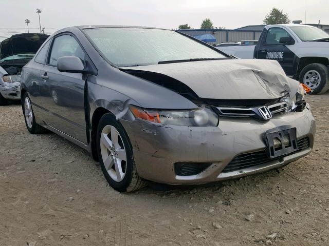 2HGFG11806H538901 - 2006 HONDA CIVIC EX BROWN photo 1