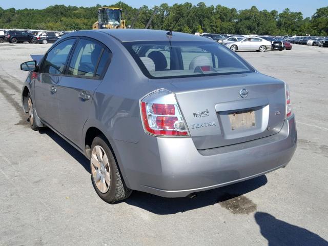 3N1AB61E77L622073 - 2007 NISSAN SENTRA 2.0 GRAY photo 3