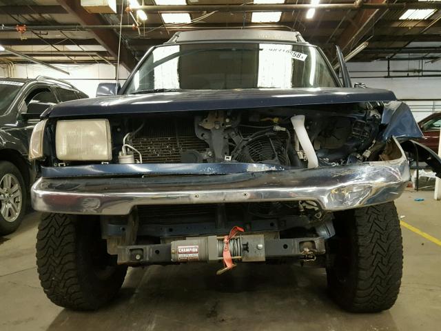 1N6ED27Y0YC412721 - 2000 NISSAN FRONTIER C BLUE photo 7