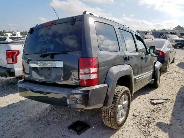 1J4PP5GK9BW583919 - 2011 JEEP LIBERTY LI GRAY photo 4