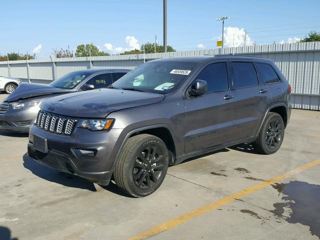 1C4RJEAG1JC450835 - 2018 JEEP GRAND CHER GRAY photo 2