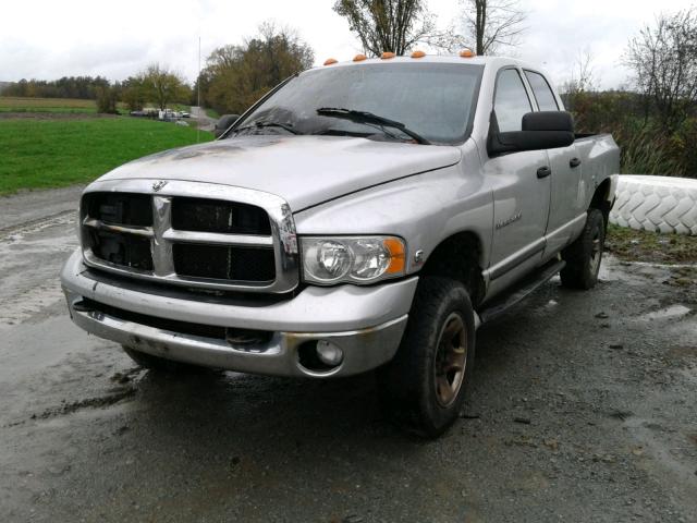 3D7KS28C35G777147 - 2005 DODGE RAM 2500 S SILVER photo 2