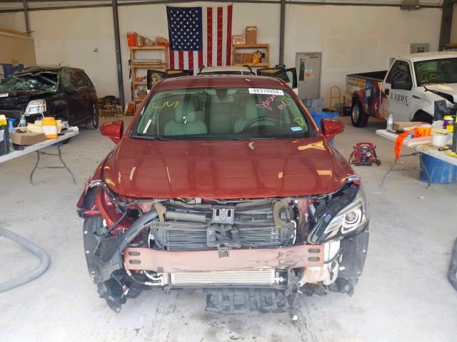 1G4ZP5SZ0JU146299 - 2018 BUICK LACROSSE E RED photo 9