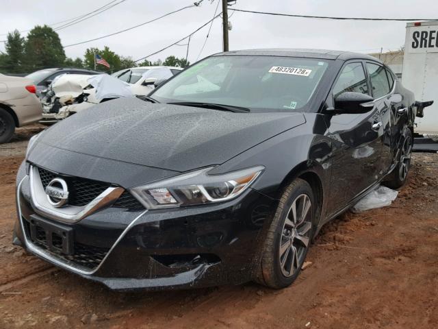 1N4AA6AP1HC428465 - 2017 NISSAN MAXIMA 3.5 BLACK photo 2