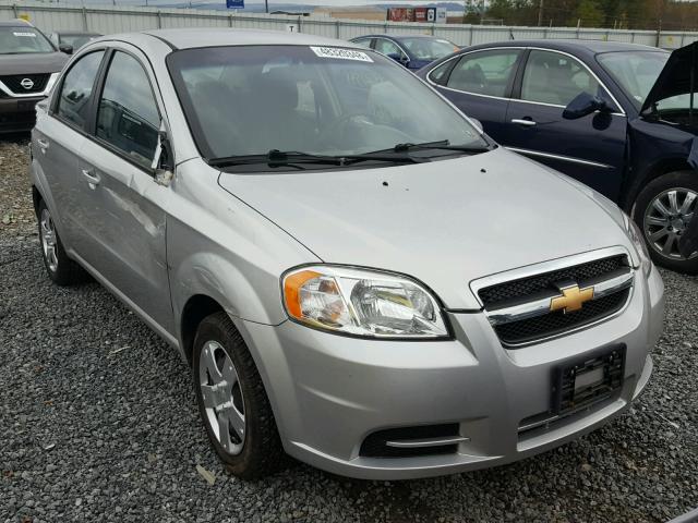 KL1TD5DEXBB249599 - 2011 CHEVROLET AVEO LS SILVER photo 1
