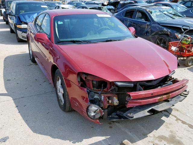 2G2WP522641287215 - 2004 PONTIAC GRAND PRIX RED photo 1
