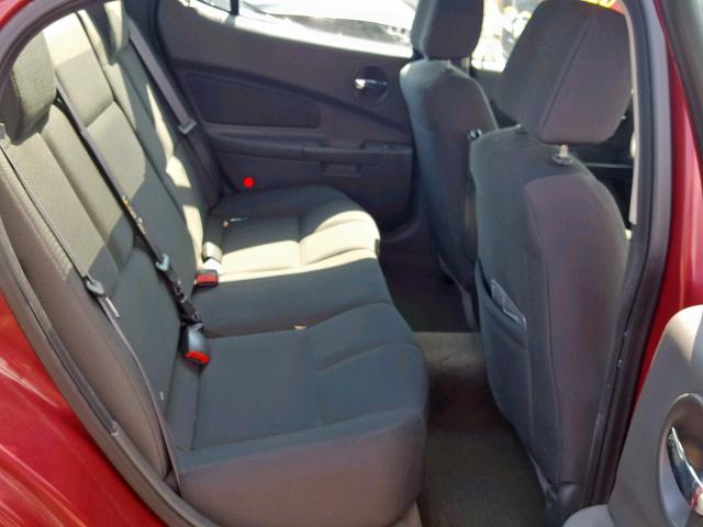 2G2WP522641287215 - 2004 PONTIAC GRAND PRIX RED photo 6