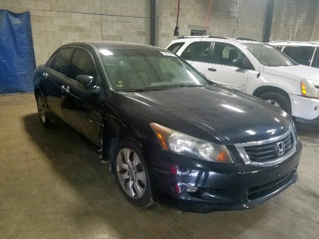 1HGCP36888A015490 - 2008 HONDA ACCORD EXL BLACK photo 1