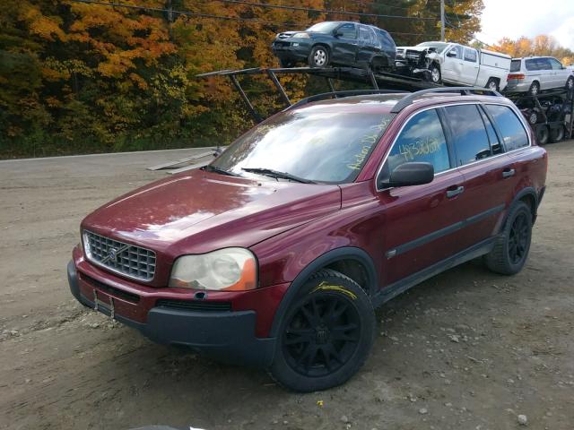 YV1CZ91H331011644 - 2003 VOLVO XC90 T6 RED photo 2