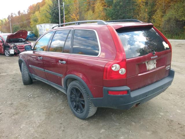 YV1CZ91H331011644 - 2003 VOLVO XC90 T6 RED photo 3