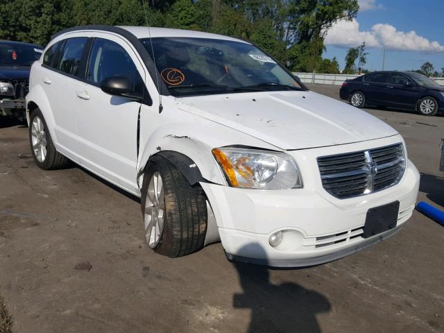 1B3CB5HA8BD233400 - 2011 DODGE CALIBER HE WHITE photo 1