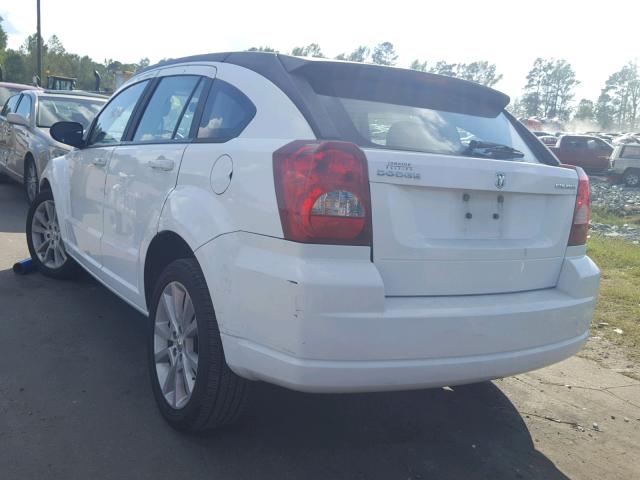 1B3CB5HA8BD233400 - 2011 DODGE CALIBER HE WHITE photo 3