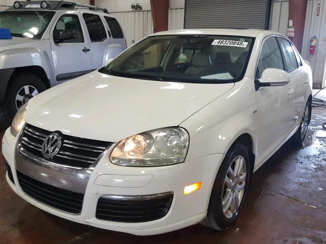 3VWEF71K17M115823 - 2007 VOLKSWAGEN JETTA WOLF WHITE photo 2