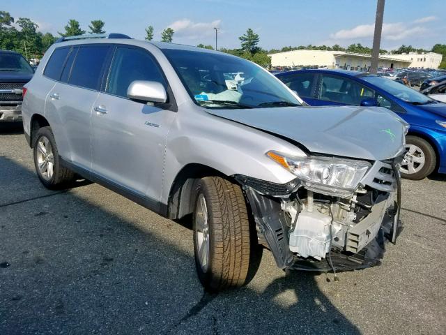 5TDDK3EH4CS119165 - 2012 TOYOTA HIGHLANDER SILVER photo 1