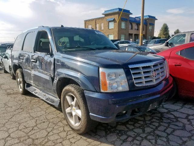 1GYEK63N54R182753 - 2004 CADILLAC ESCALADE L BLUE photo 1