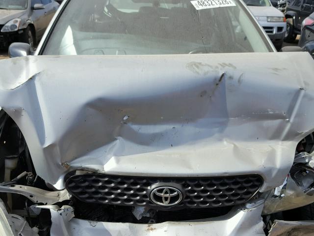 2T1KR32E44C187036 - 2004 TOYOTA COROLLA MA SILVER photo 7