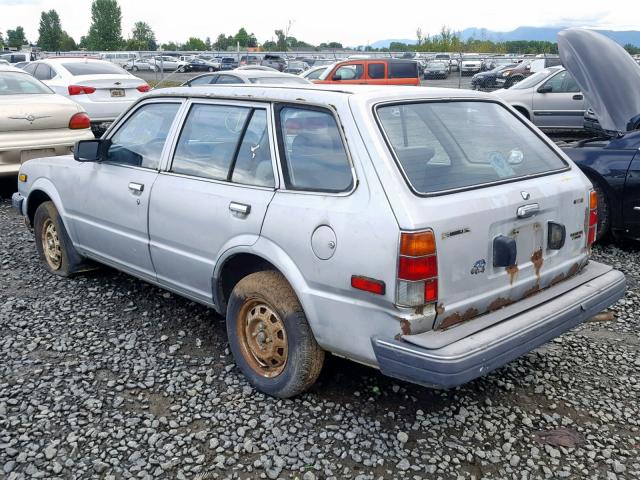 JHMWD5528CS015519 - 1982 HONDA CIVIC DELU SILVER photo 3