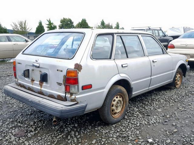 JHMWD5528CS015519 - 1982 HONDA CIVIC DELU SILVER photo 4