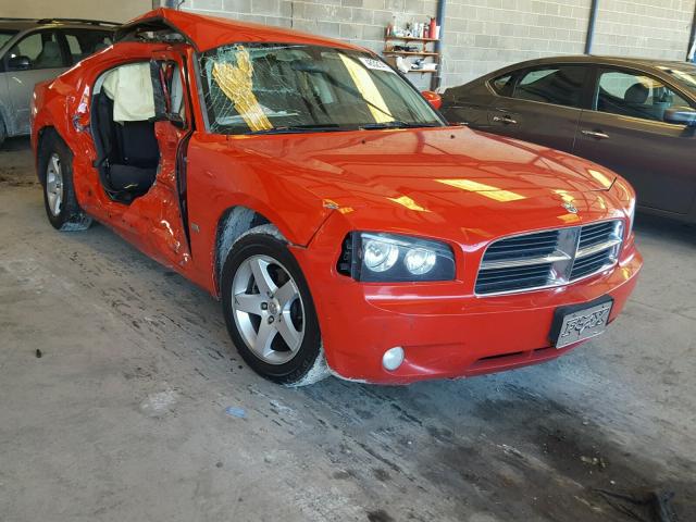 2B3CA3CV8AH311466 - 2010 DODGE CHARGER SX RED photo 1