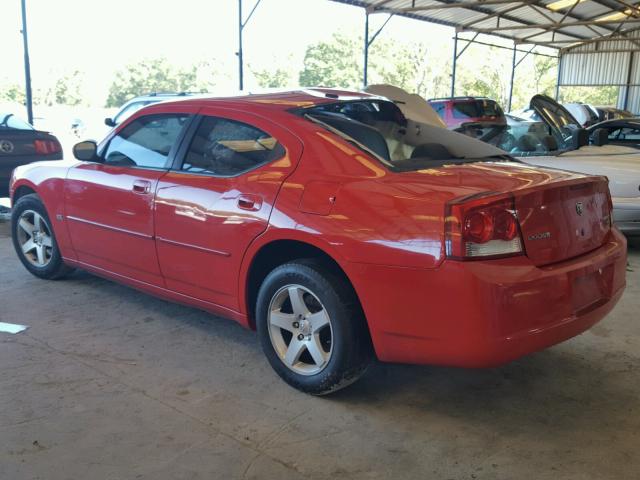 2B3CA3CV8AH311466 - 2010 DODGE CHARGER SX RED photo 3