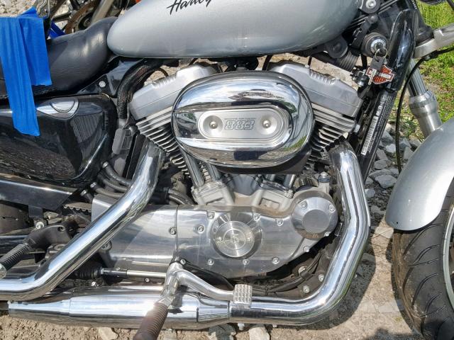 1HD4CR219EC409346 - 2014 HARLEY-DAVIDSON XL883 SUPE SILVER photo 7