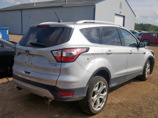 1FMCU9J95JUA19202 - 2018 FORD ESCAPE TIT SILVER photo 4