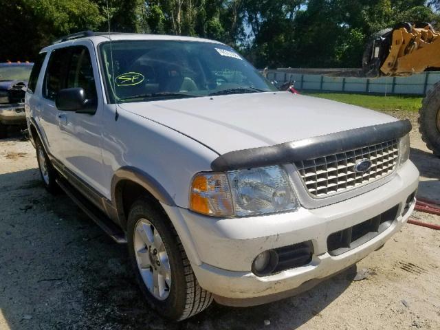 1FMDU74W33ZA44406 - 2003 FORD EXPLORER E WHITE photo 1