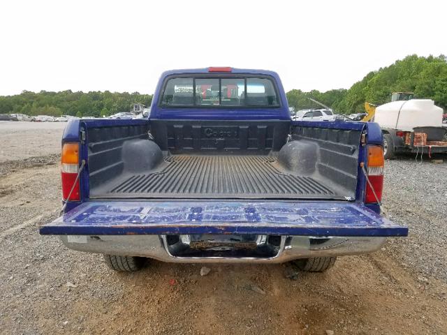 4TAPM62N7VZ267455 - 1997 TOYOTA TACOMA BLUE photo 6